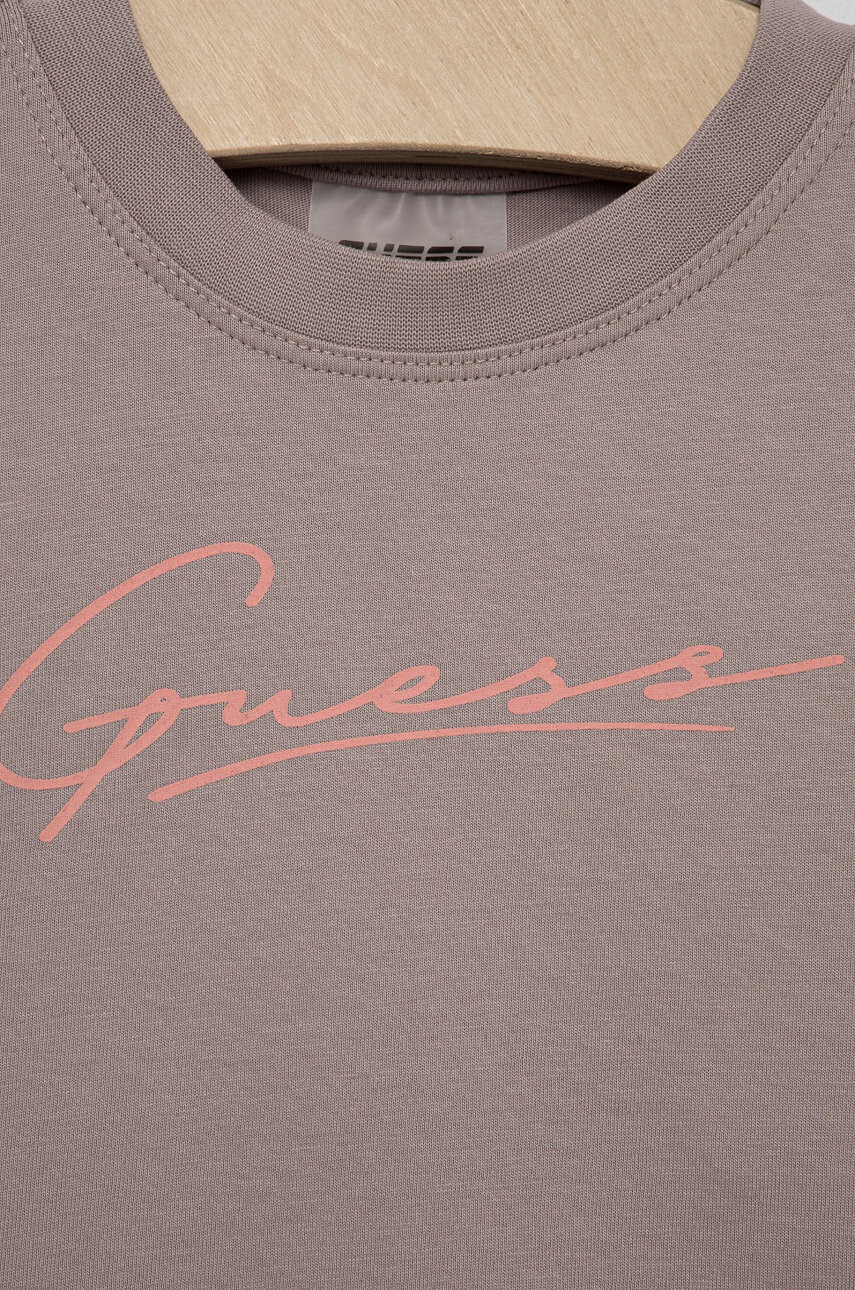 Guess Детска памучна тениска - Pepit.bg