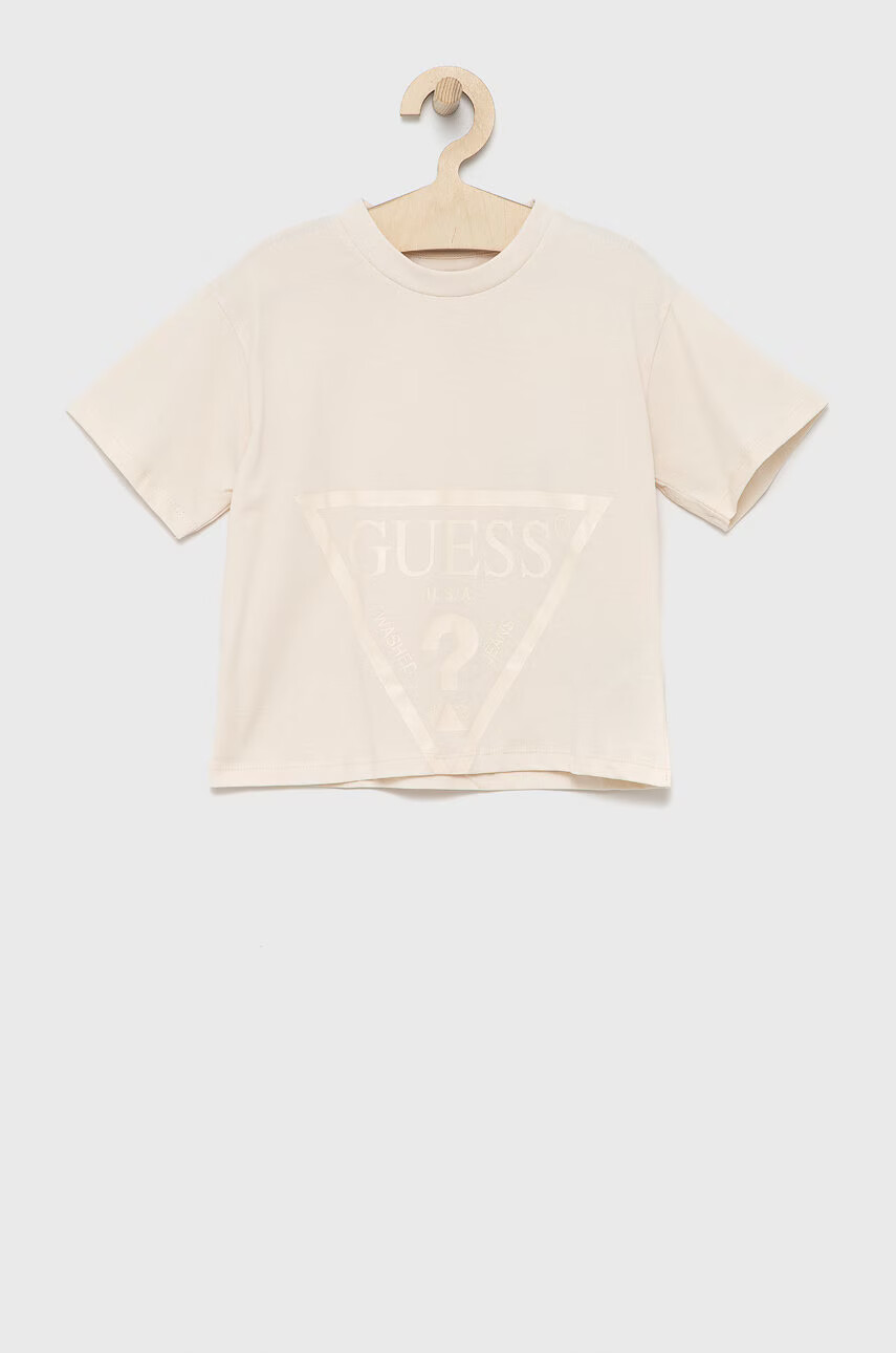 Guess Детска памучна тениска - Pepit.bg