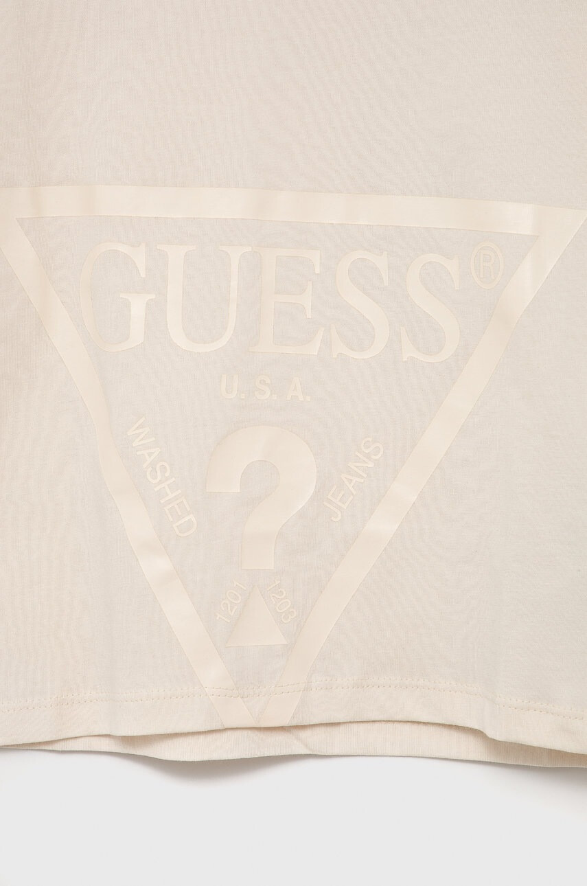 Guess Детска памучна тениска - Pepit.bg