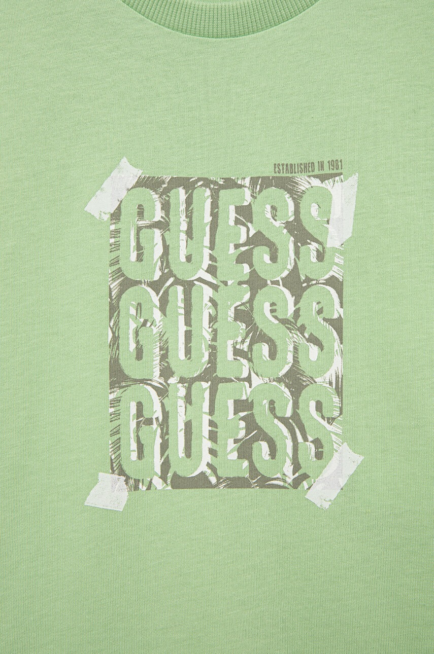 Guess Детска памучна тениска - Pepit.bg