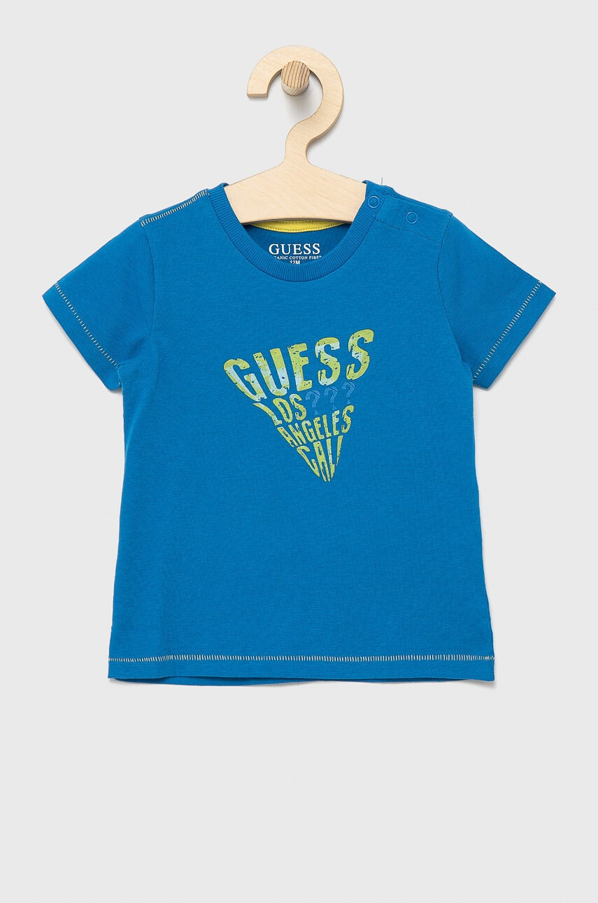 Guess Детска памучна тениска - Pepit.bg