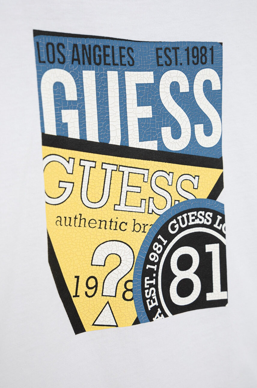 Guess Детска памучна тениска - Pepit.bg