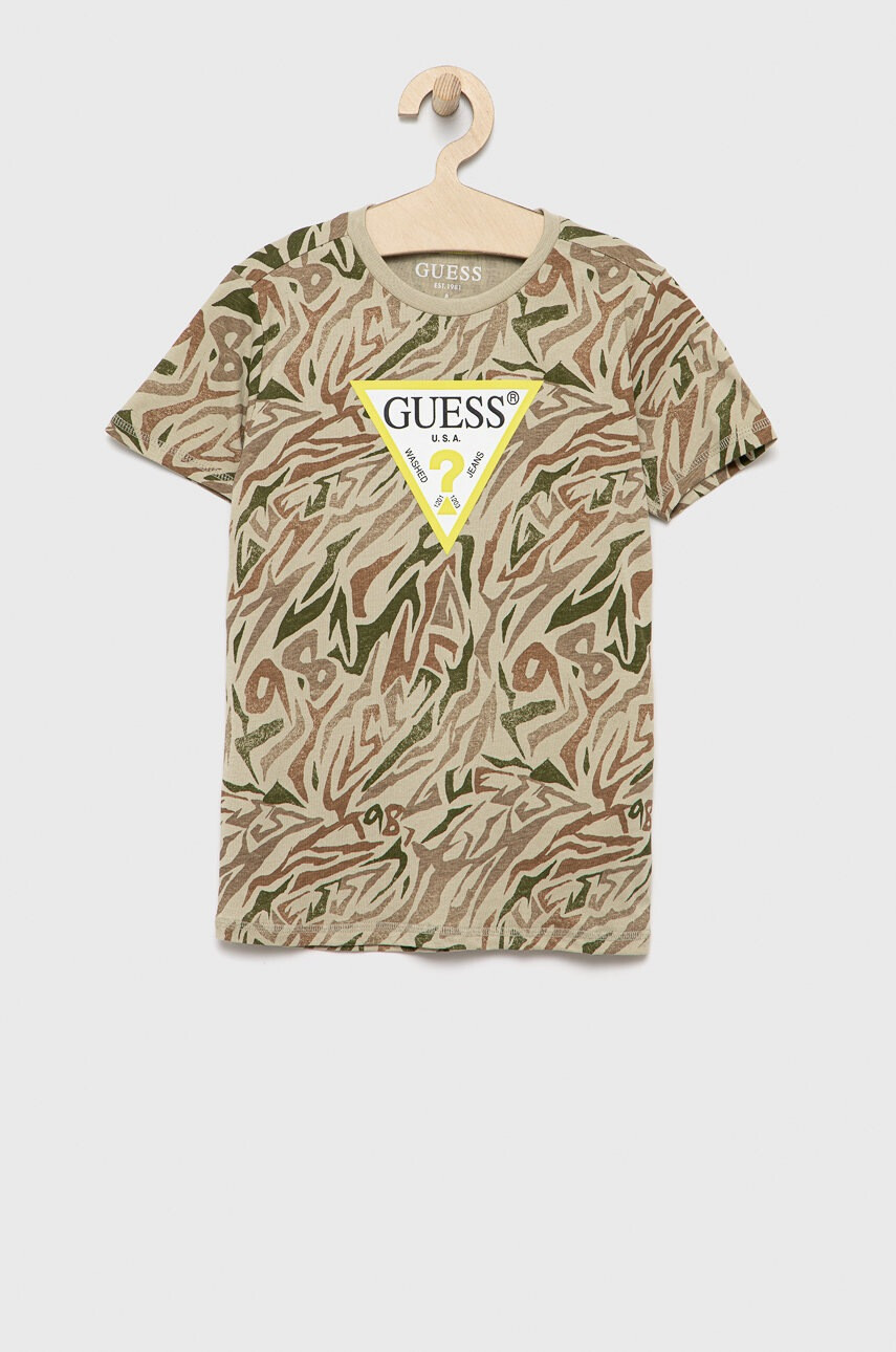 Guess Детска памучна тениска - Pepit.bg