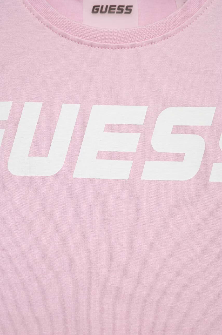 Guess Детска памучна тениска - Pepit.bg