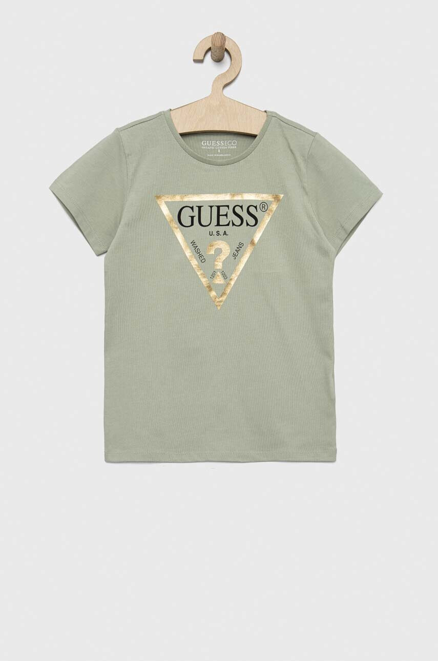 Guess Детска памучна тениска - Pepit.bg
