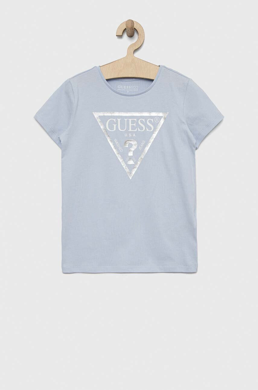 Guess Детска памучна тениска - Pepit.bg