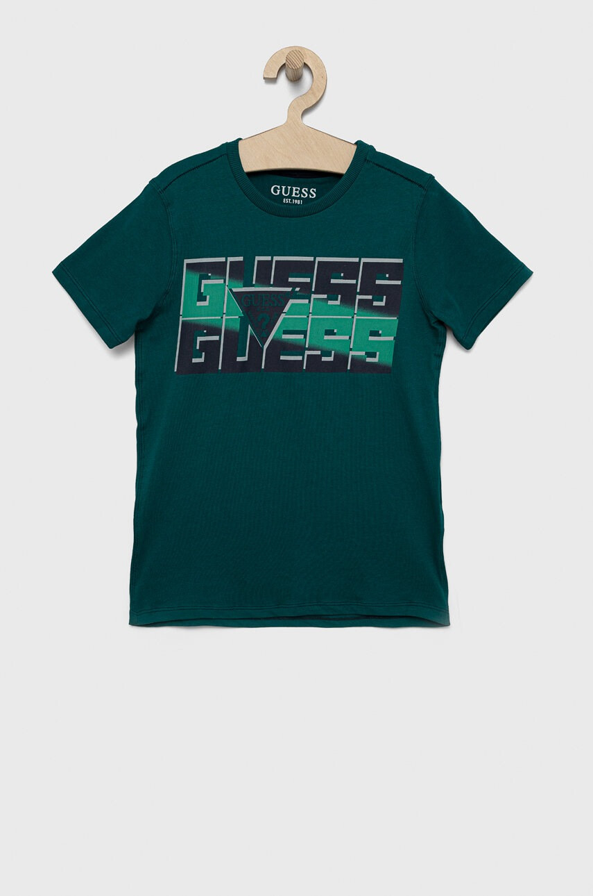 Guess Детска памучна тениска - Pepit.bg
