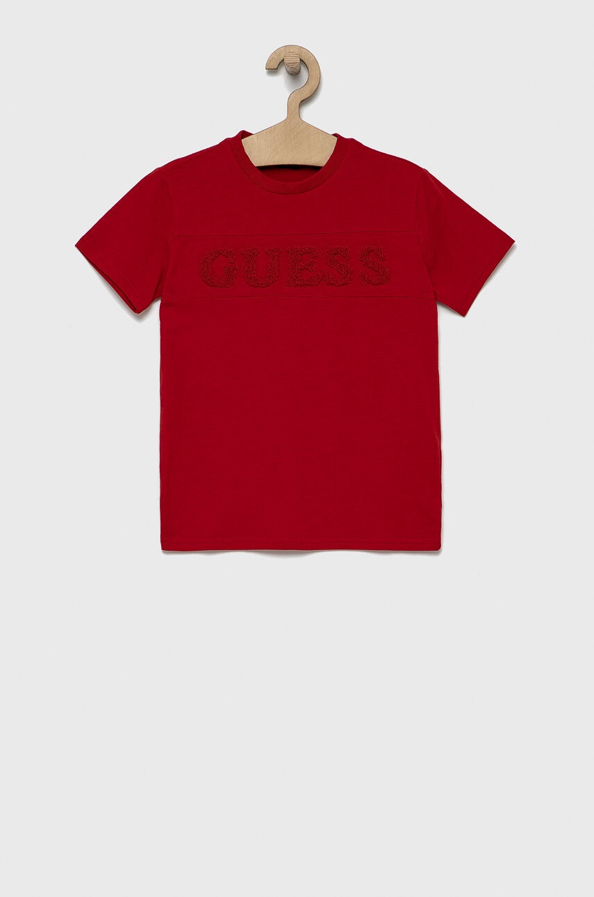 Guess Детска памучна тениска - Pepit.bg