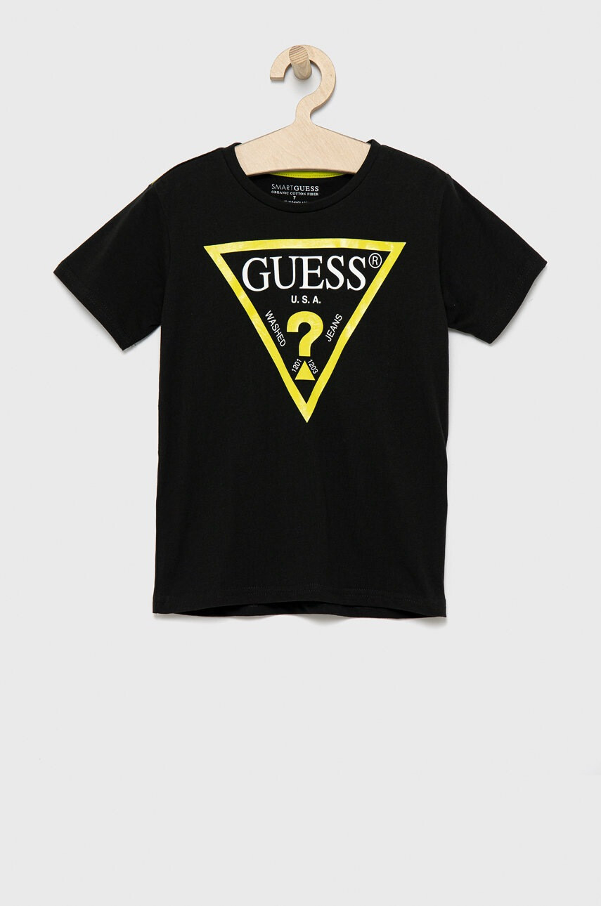 Guess Детска памучна тениска - Pepit.bg