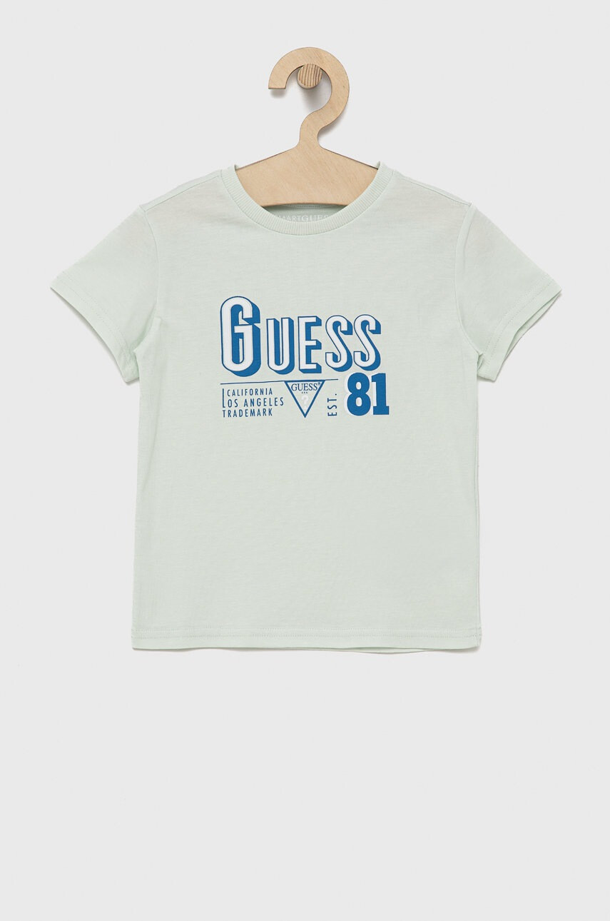 Guess Детска памучна тениска - Pepit.bg