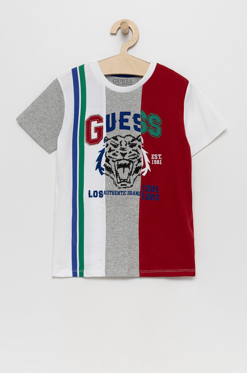 Guess Детска памучна тениска - Pepit.bg