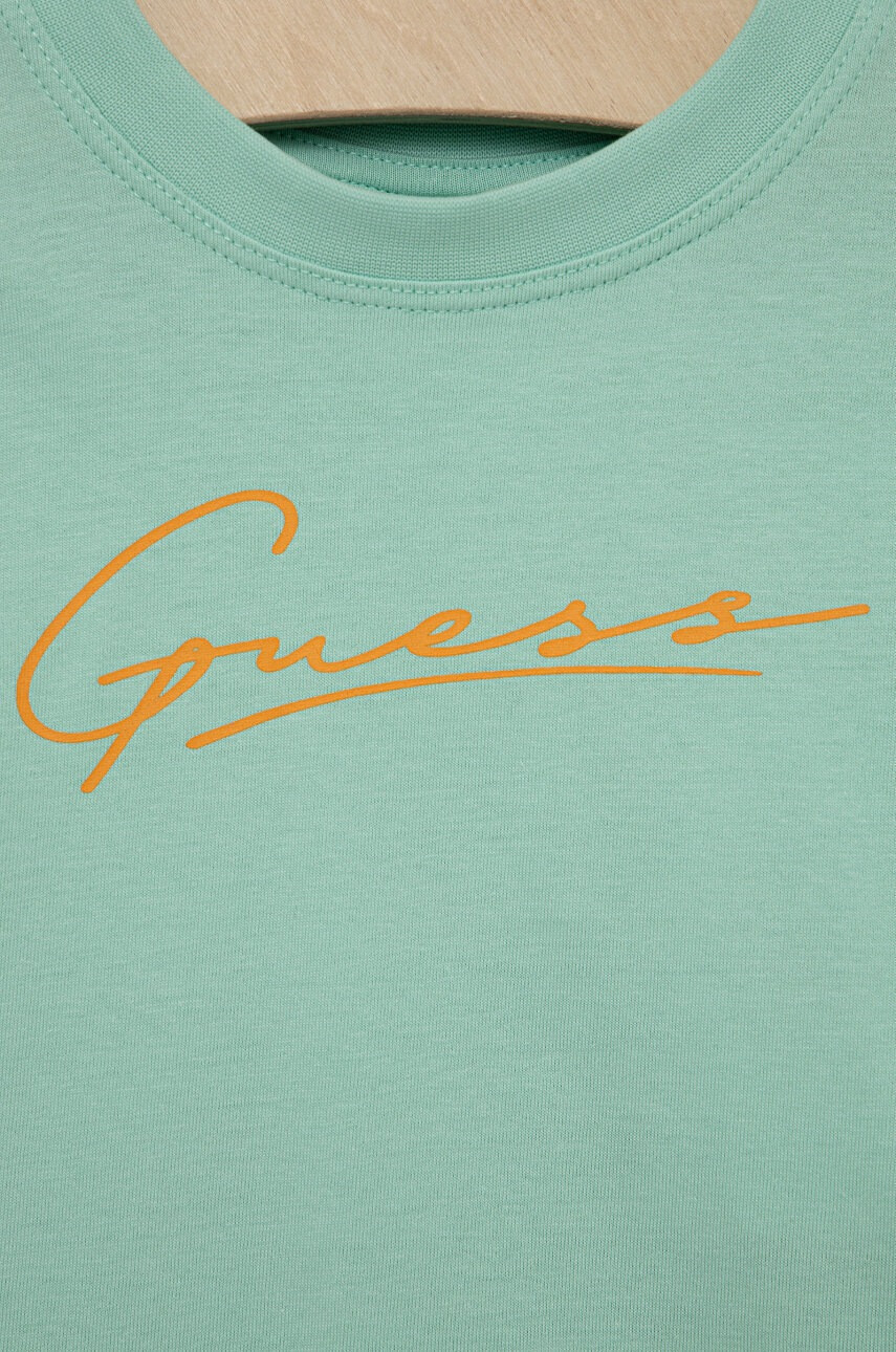 Guess Детска памучна тениска - Pepit.bg