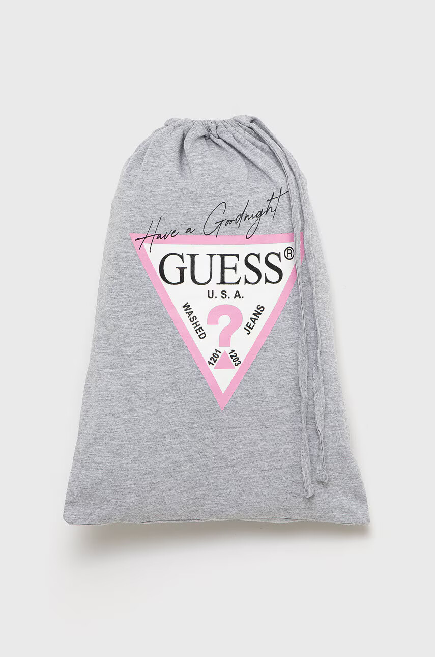 Guess Детска пижама в розово с изчистен дизайн - Pepit.bg