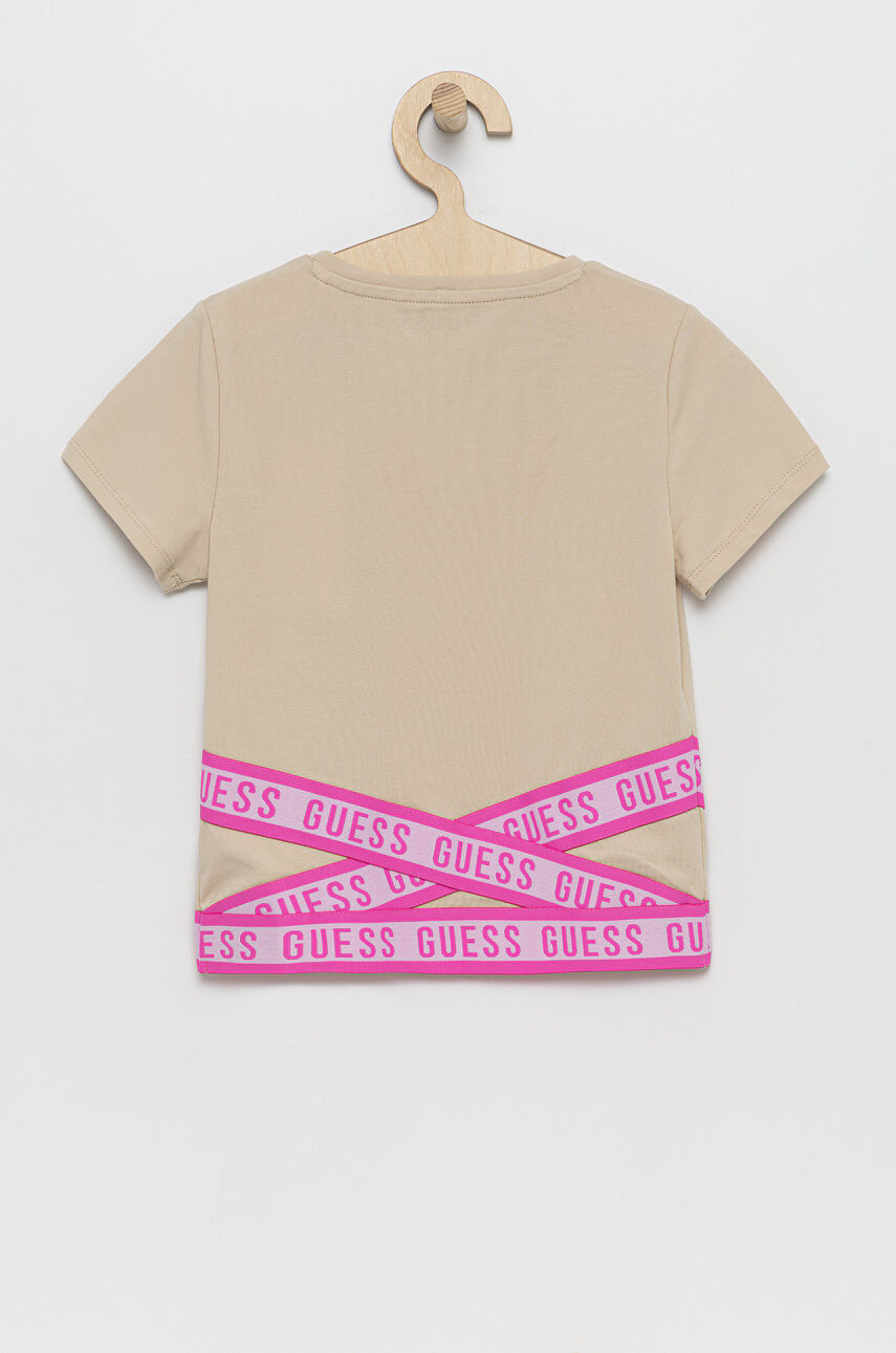 Guess Детска тениска в сиво меланж на - Pepit.bg