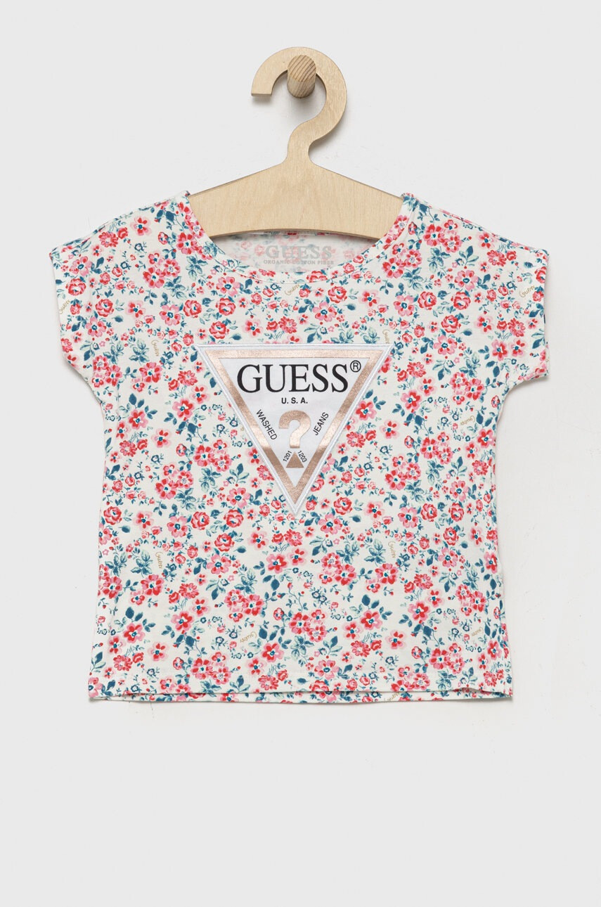Guess Детска тениска в червено - Pepit.bg