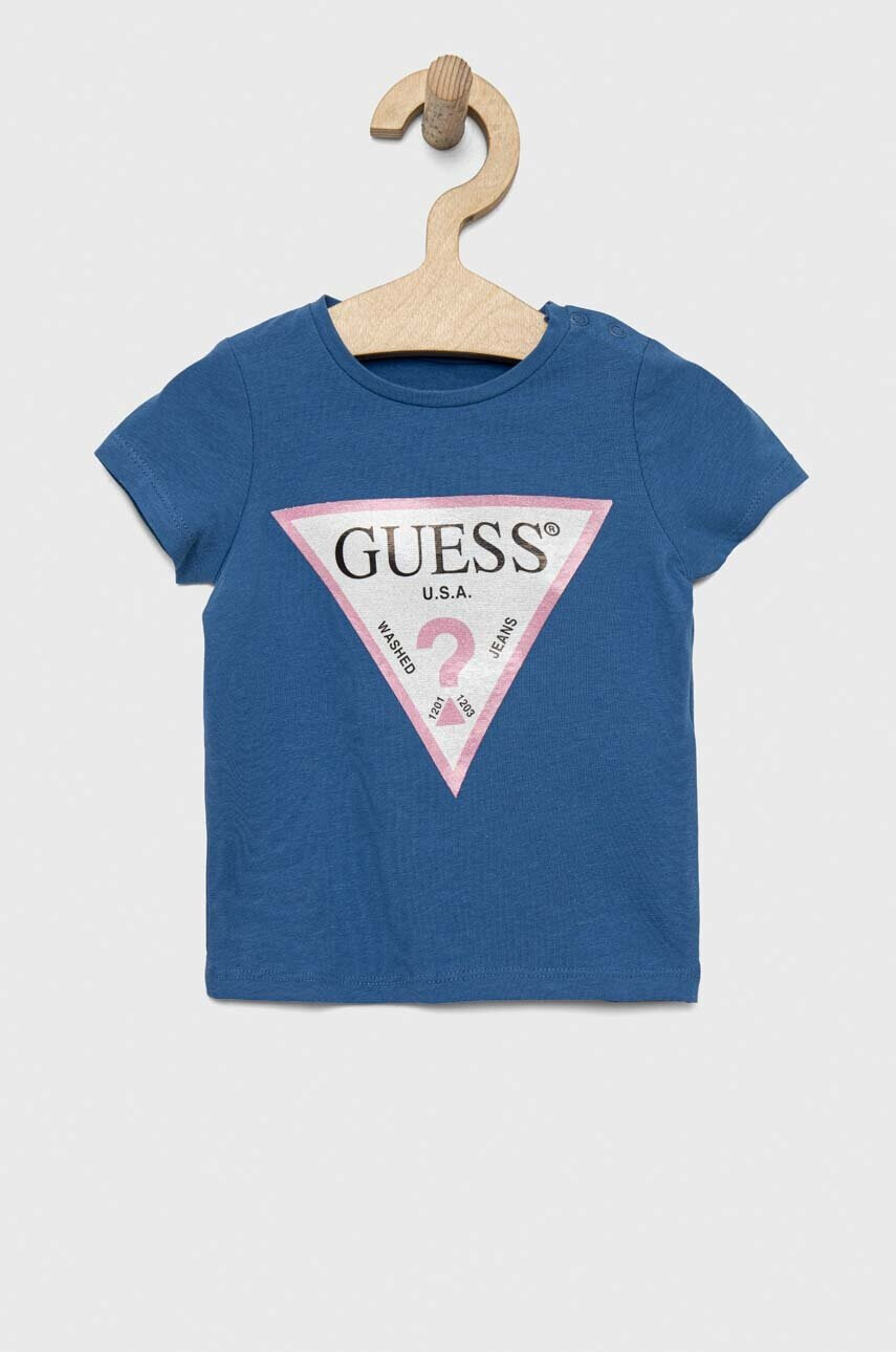 Guess Детска тениска в синьо - Pepit.bg