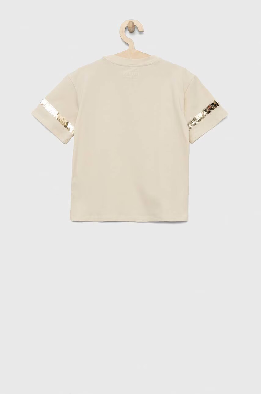 Guess Детска тениска в бежово - Pepit.bg