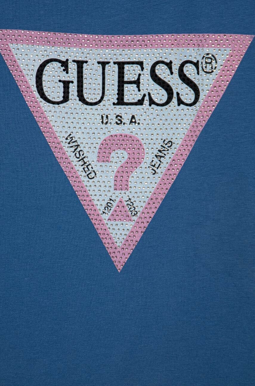 Guess Детска тениска в синьо - Pepit.bg