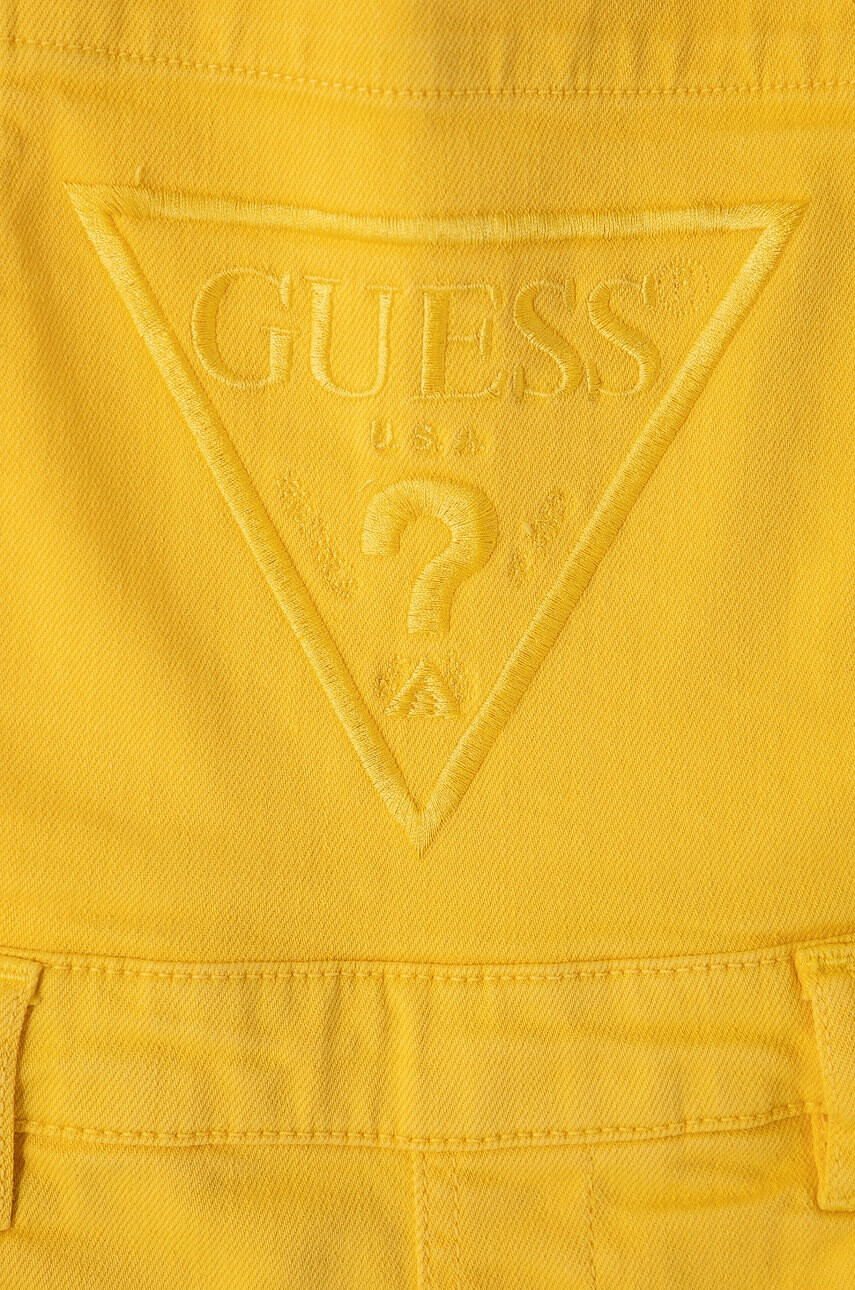 Guess Детски гащеризон в жълто - Pepit.bg