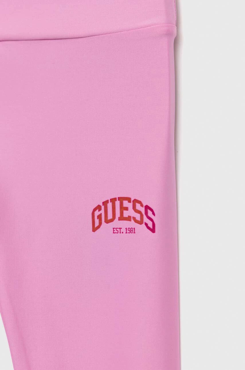 Guess Детски клин в лилаво с изчистен дизайн - Pepit.bg