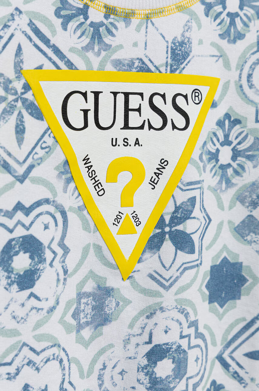 Guess Детски памучен суичър - Pepit.bg
