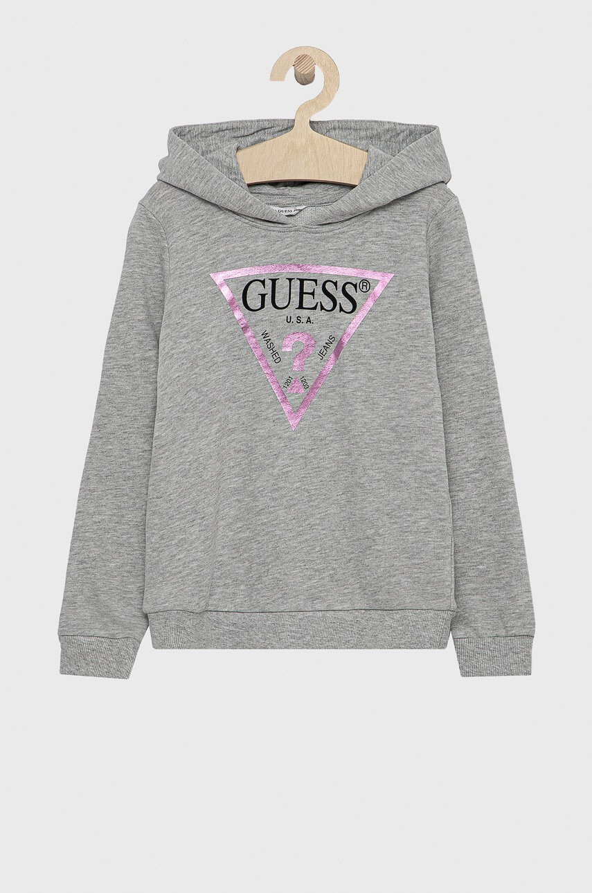 Guess Детски памучен суичър - Pepit.bg