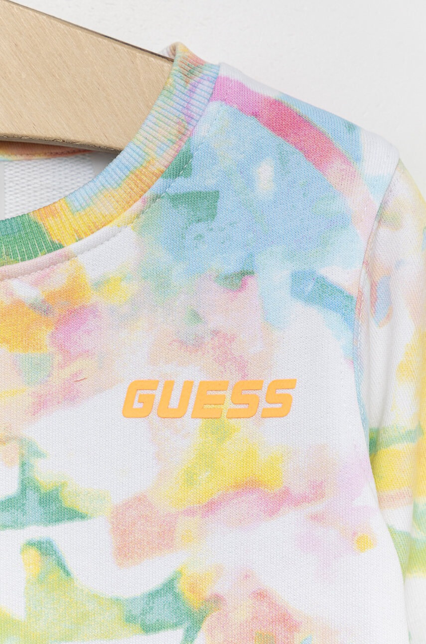 Guess Детски памучен суичър - Pepit.bg