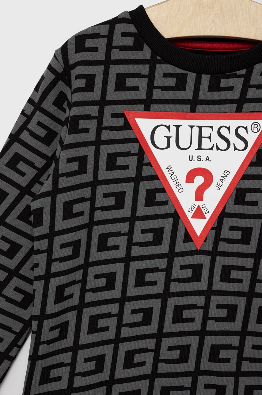 Guess Детски памучен суичър - Pepit.bg