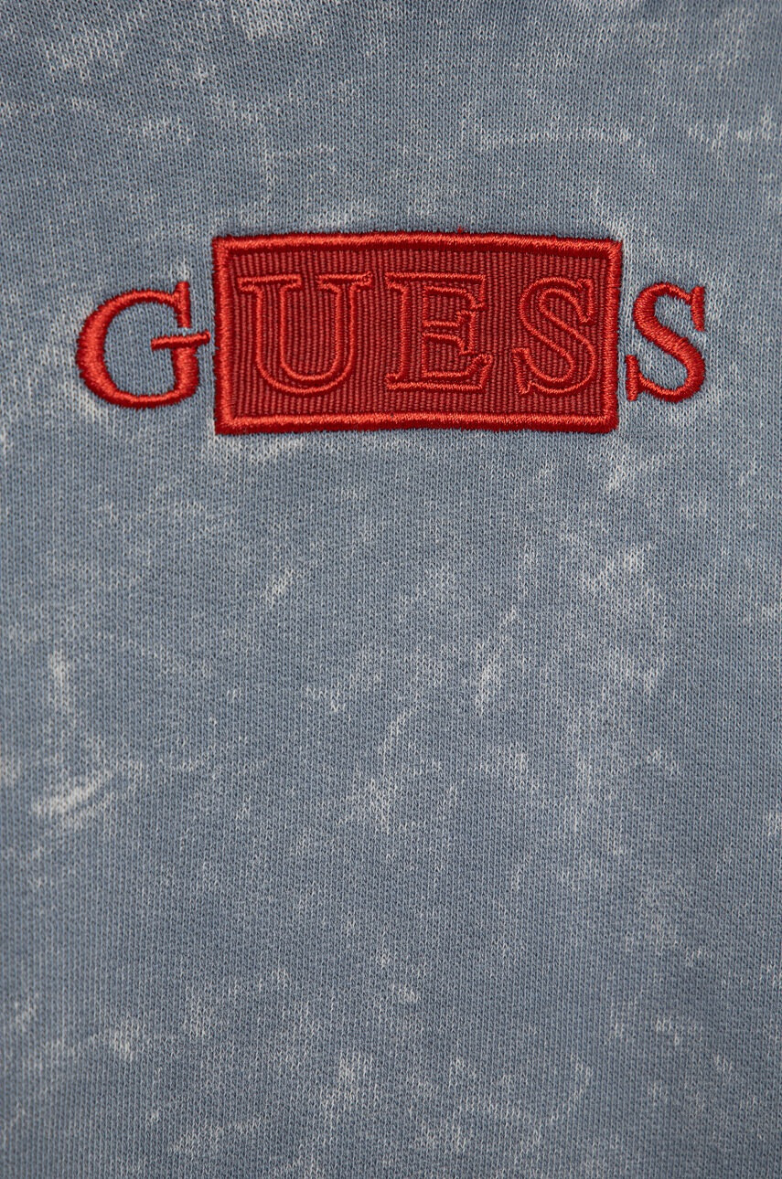 Guess Детски памучен суичър с десен - Pepit.bg