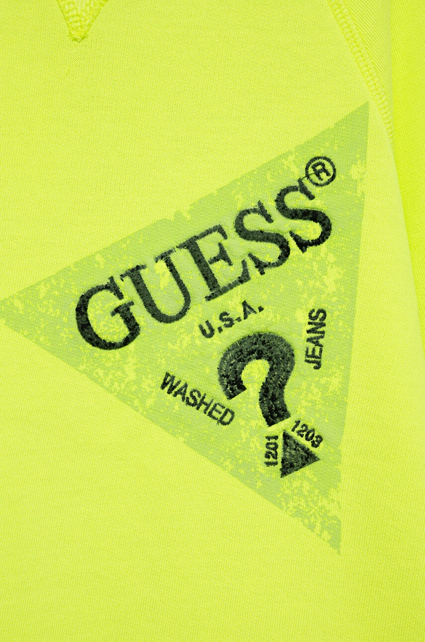 Guess Детски памучен суичър - Pepit.bg