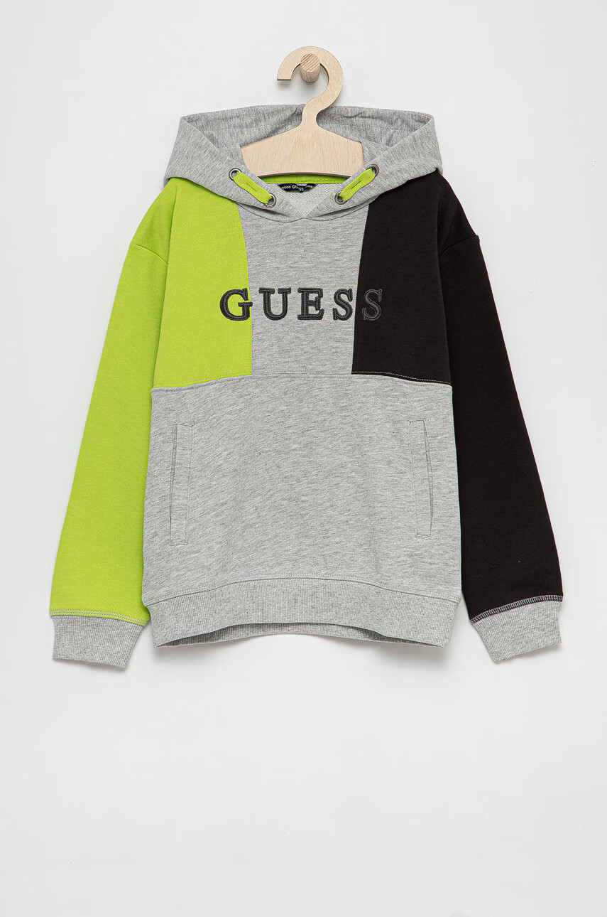 Guess Детски памучен суичър - Pepit.bg