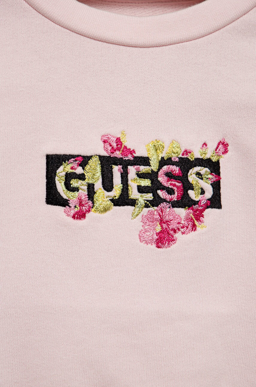 Guess Детски памучен суичър - Pepit.bg