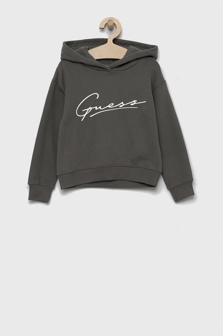 Guess Детски памучен суичър - Pepit.bg