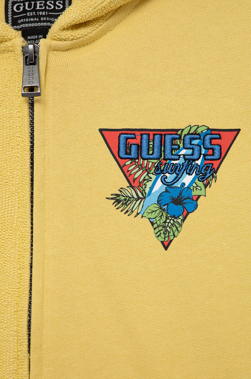 Guess Детски памучен суичър - Pepit.bg
