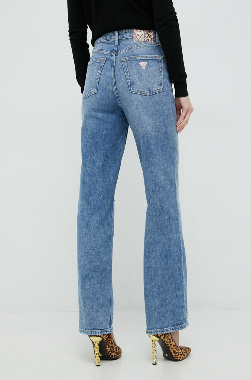 Guess Дънки Melrose с висока талия - Pepit.bg