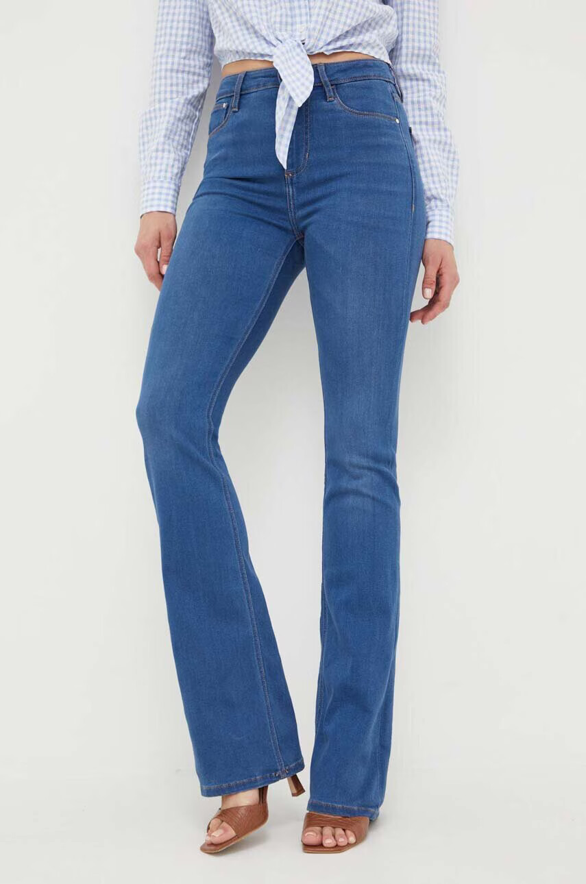 Guess Дънки Sexy Flare с висока талия - Pepit.bg