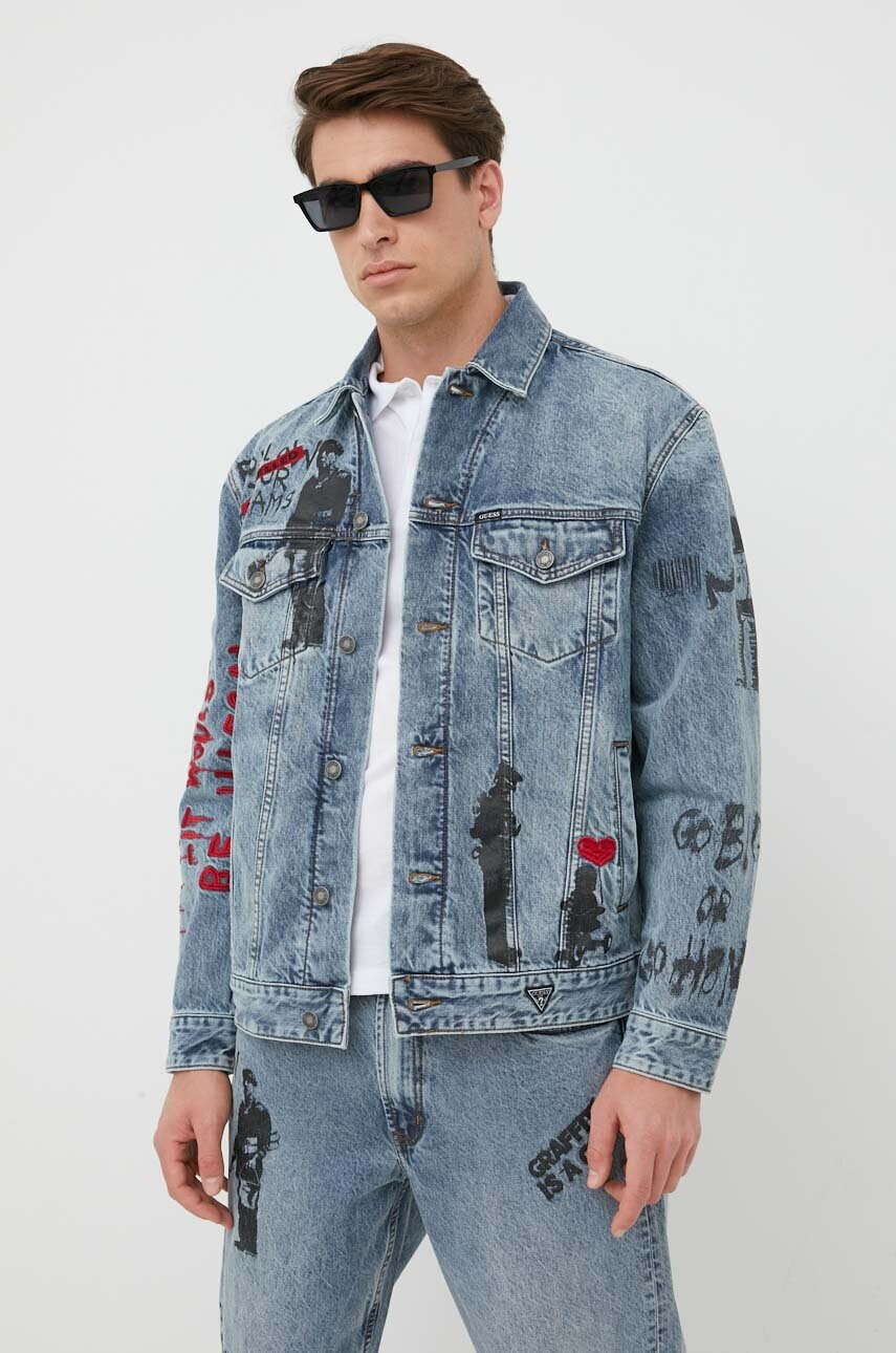 Guess Дънково яке x Banksy - Pepit.bg