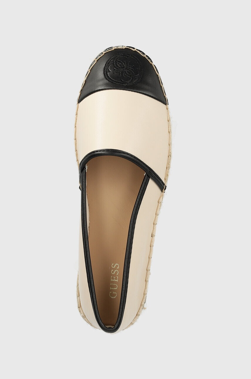Guess Еспадрили JALEEL2 в бежово с платформа - Pepit.bg