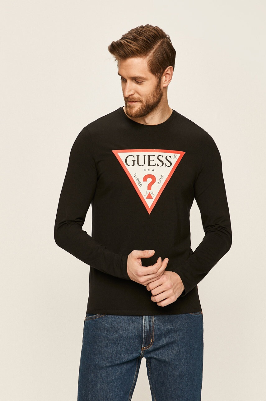 Guess Jeans Блуза с дълъг ръкав - Pepit.bg