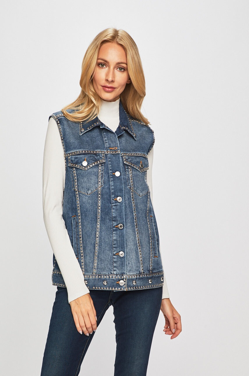 Guess Jeans Дънкова жилетка - Pepit.bg