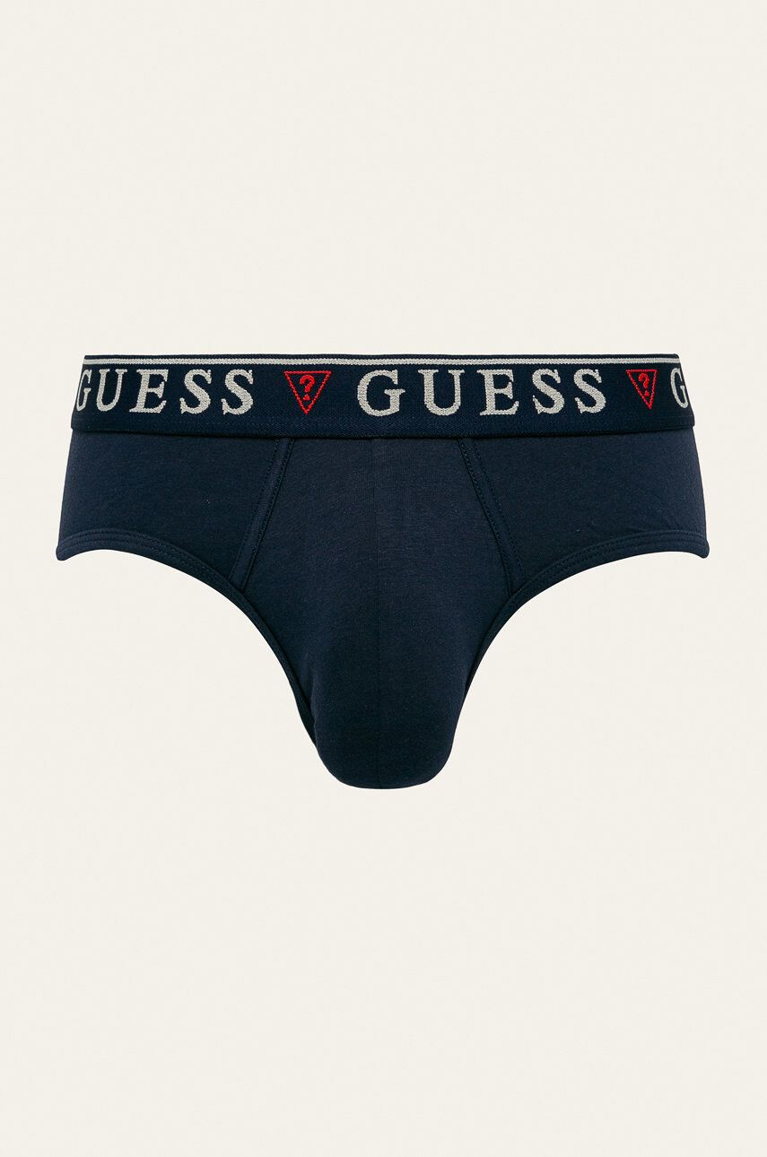 Guess Слипове (3-pack) мъжки в тъмносиньо - Pepit.bg