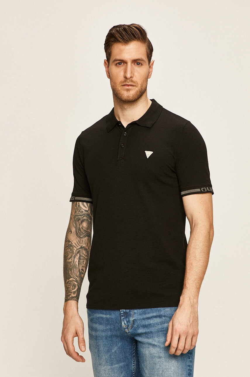 Guess Jeans Тениска с яка - Pepit.bg