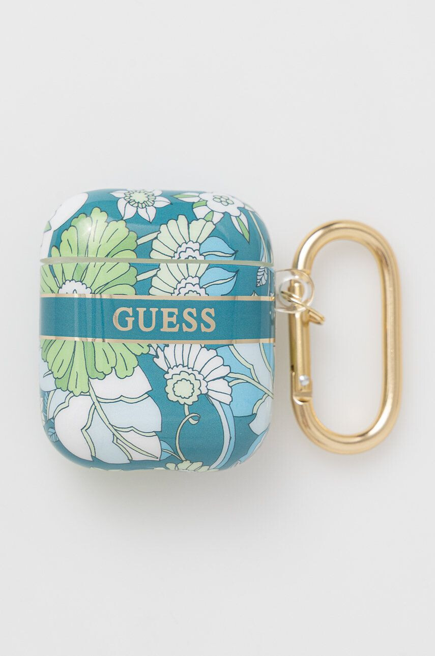 Guess Калъф за airpods Airpods Cover в зелено - Pepit.bg