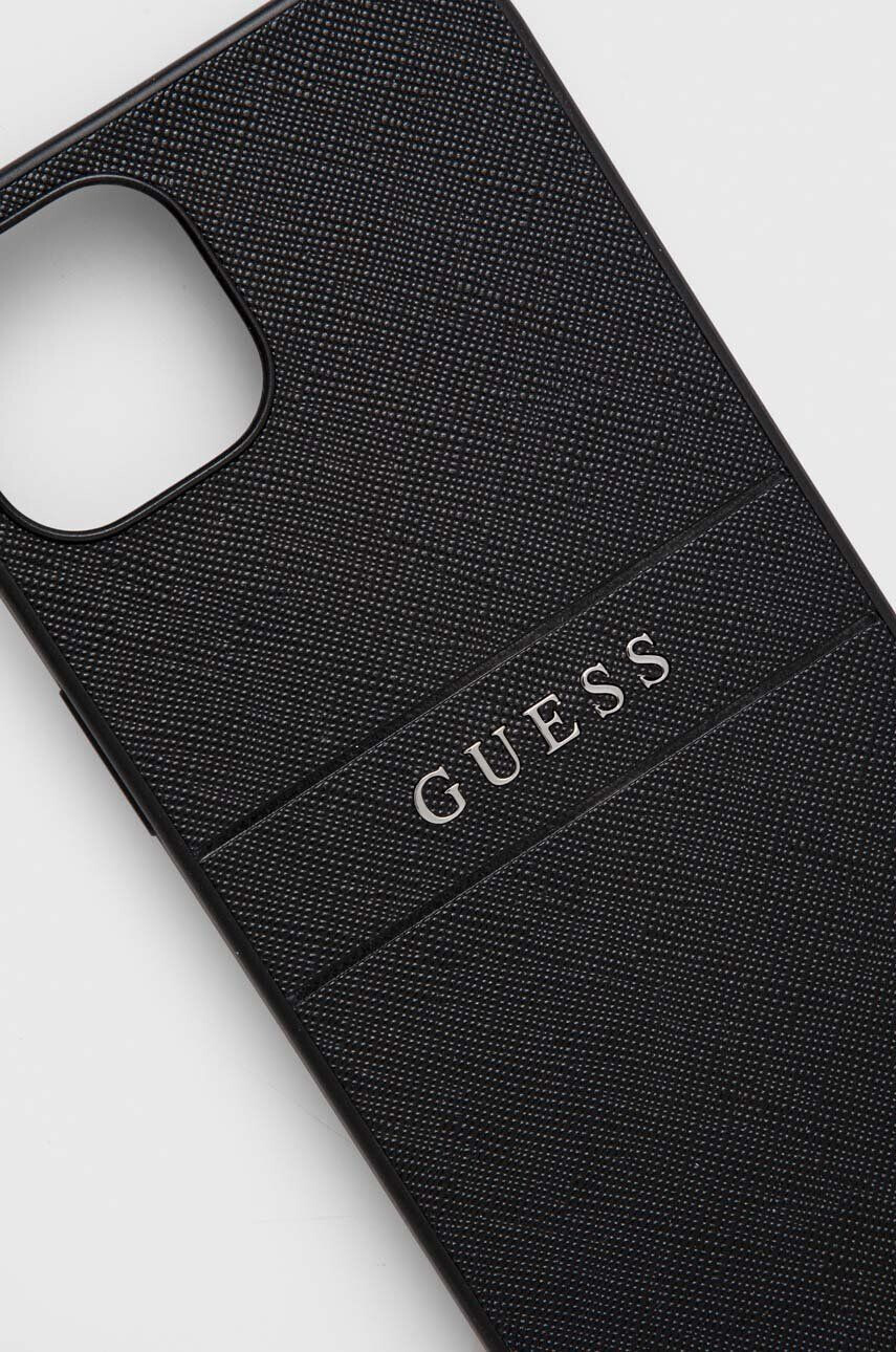 Guess Кейс за телефон iPhone 13 61" в черно - Pepit.bg