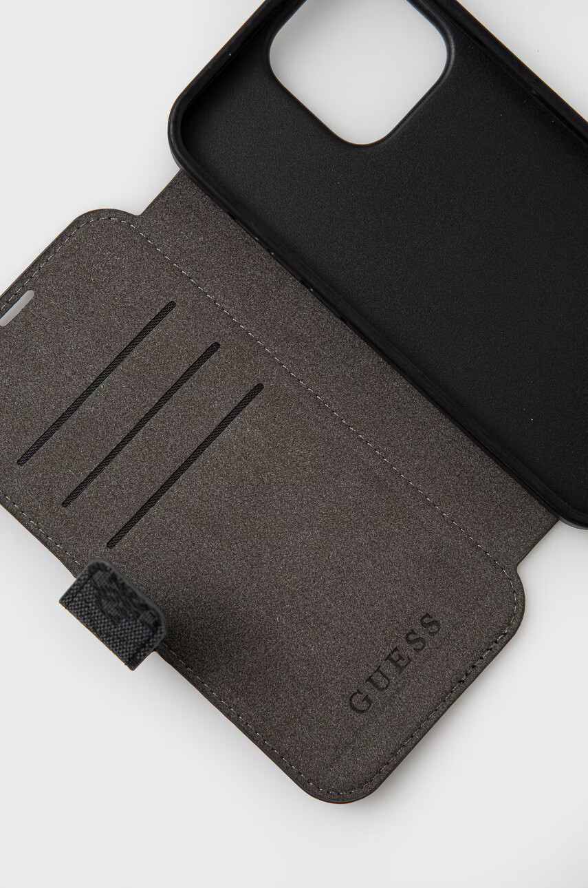 Guess Кейс за телефон iPhone 13 Pro в сиво - Pepit.bg