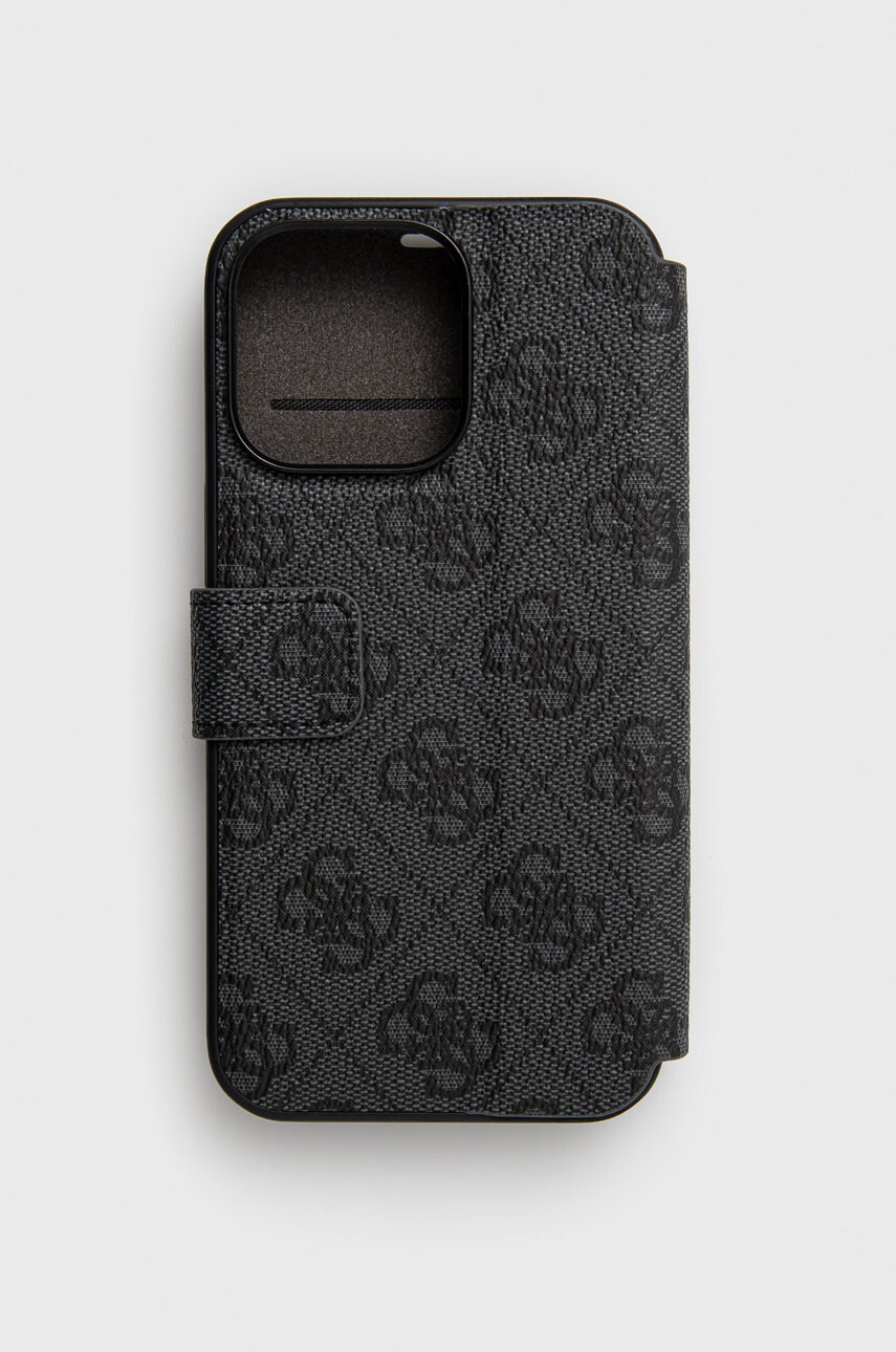 Guess Кейс за телефон iPhone 13 Pro в сиво - Pepit.bg