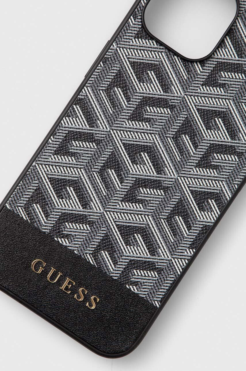 Guess Кейс за телефон iPhone 14 6.1" в черно - Pepit.bg