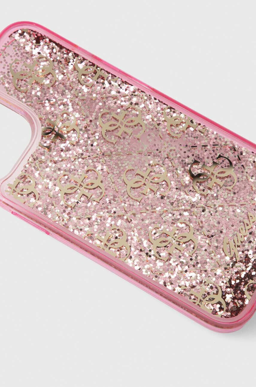 Guess Кейс за телефон iPhone 14 6.1" в розово - Pepit.bg