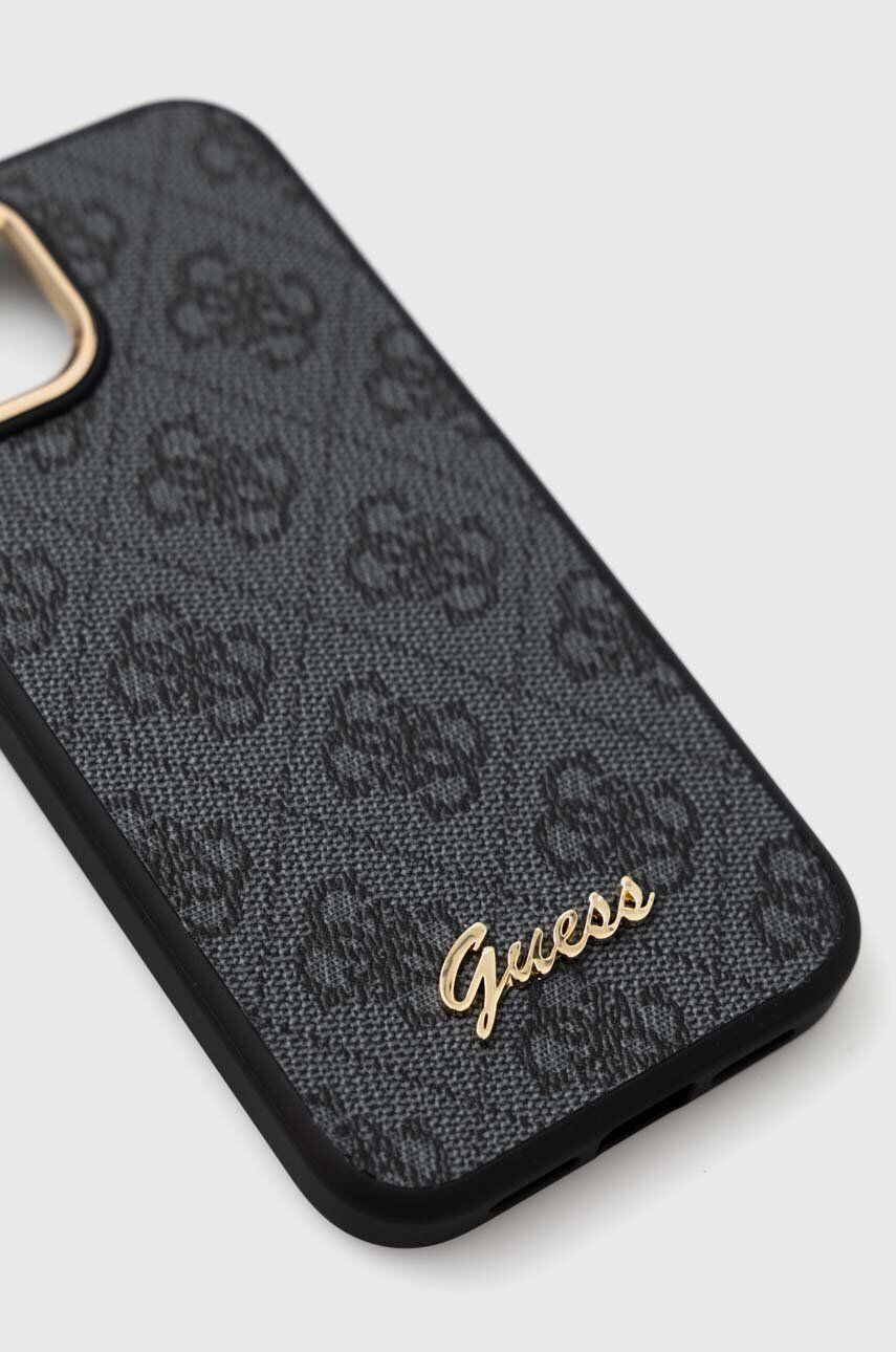 Guess Кейс за телефон iPhone 14 61'' в сиво - Pepit.bg