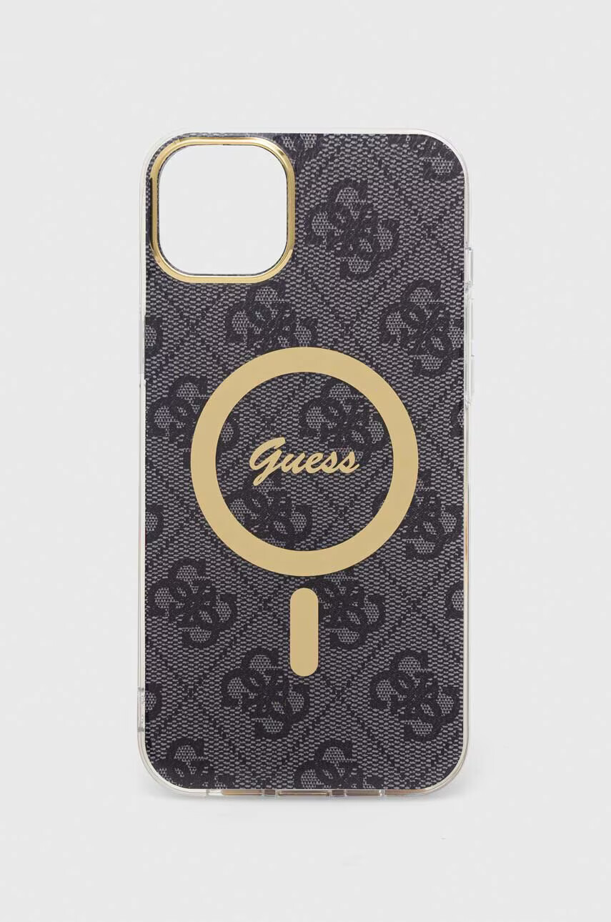 Guess Кейс за телефон iPhone 14 Plus 6.7" в сиво - Pepit.bg